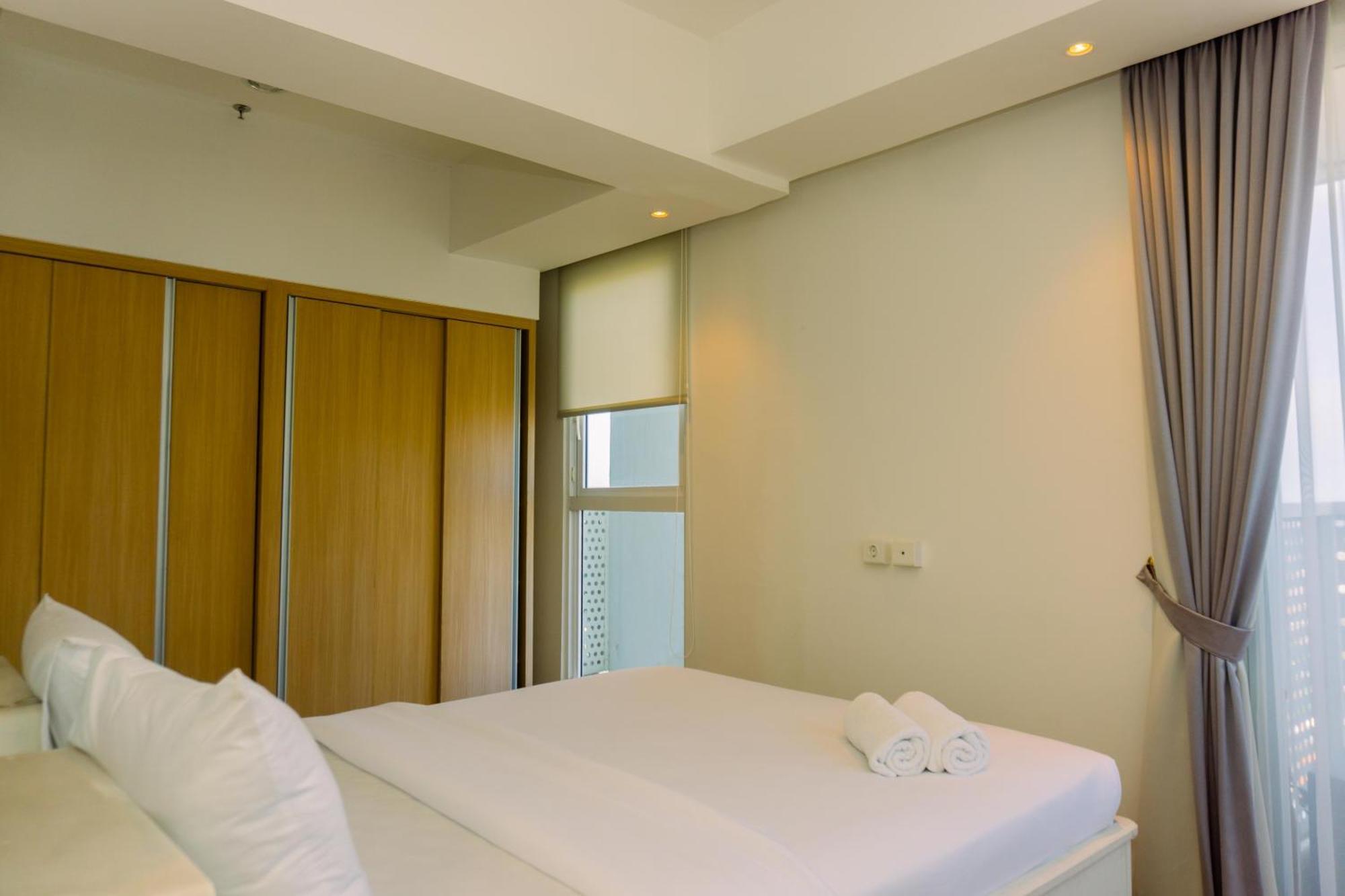 Pangsapuri Full Furnished With Modern Design 1br At West Vista By Travelio Jakarta