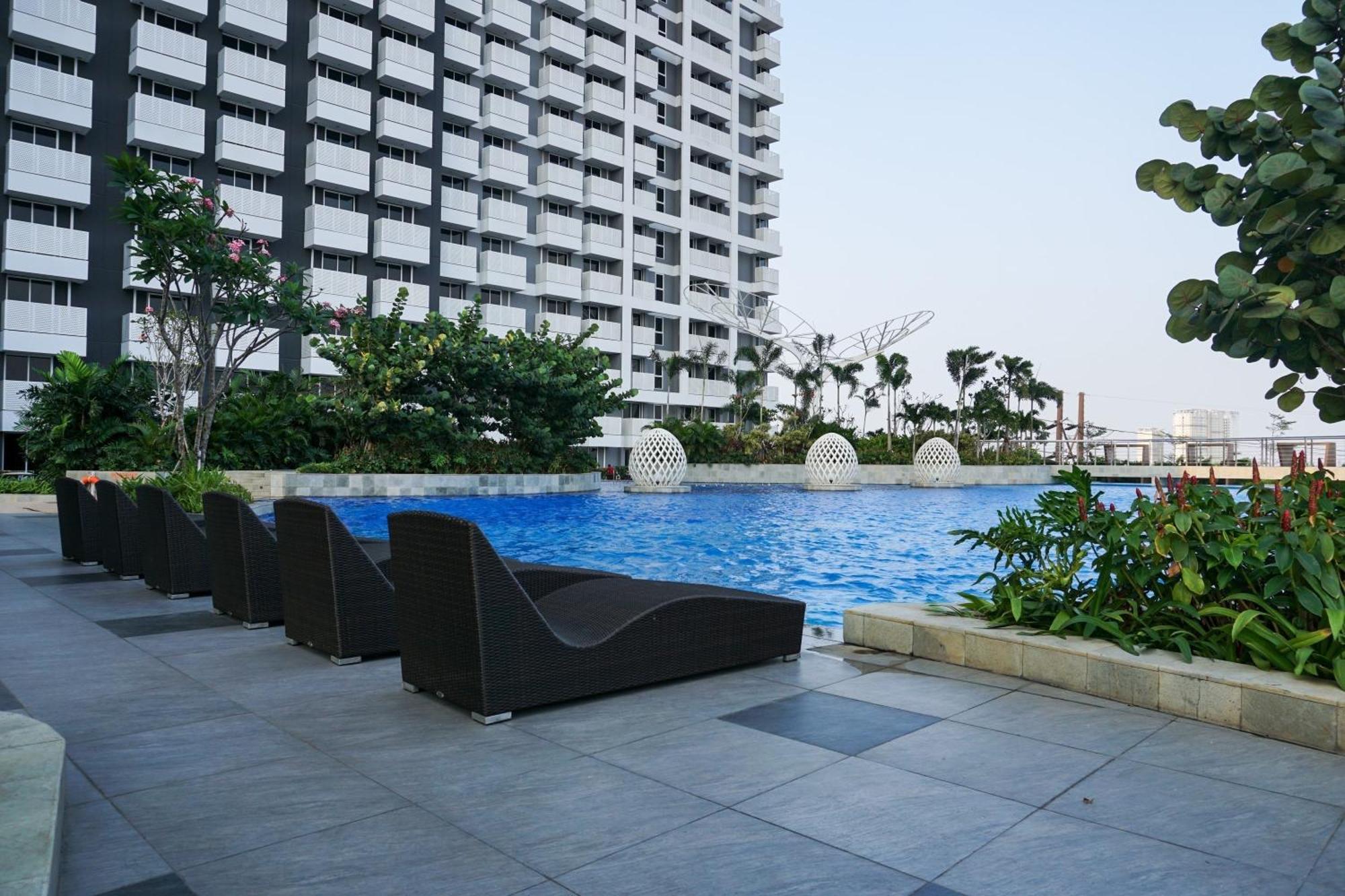 Full Furnished With Modern Design 1br At West Vista By Travelio Pangsapuri Jakarta